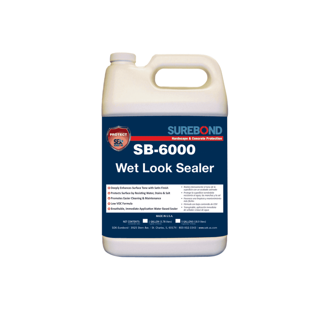 Surebond® SB6000 Wet Look Sealer Lowcountry Paver